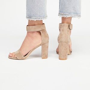 Jeffrey Campbell Nude Lindsay Heels Size 8.5